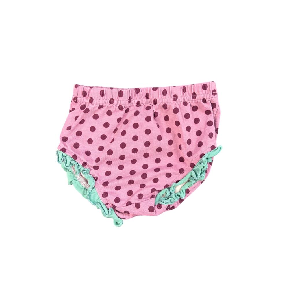 Matilda Jane Baby Girl Polka Dot Diaper Cover Bloomer Ruffle Purple 3/6M